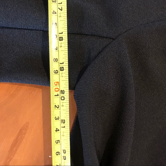 Laura Long Dressy Black Blazer with fancy Accent sleeves Like New Sz 8 - Picture 6 of 7